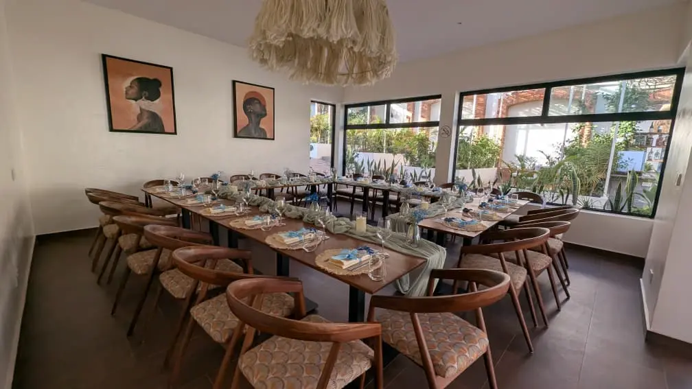 Corporate event dining at Tweet Restaurant Kigali